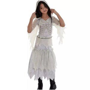 Ghost Girl Spirit Skeleton Child XL Costume Suit Yourself Fancy Dress Up Hallowe